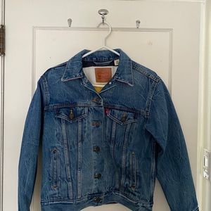 Jean jacket with Hudson Bay lining